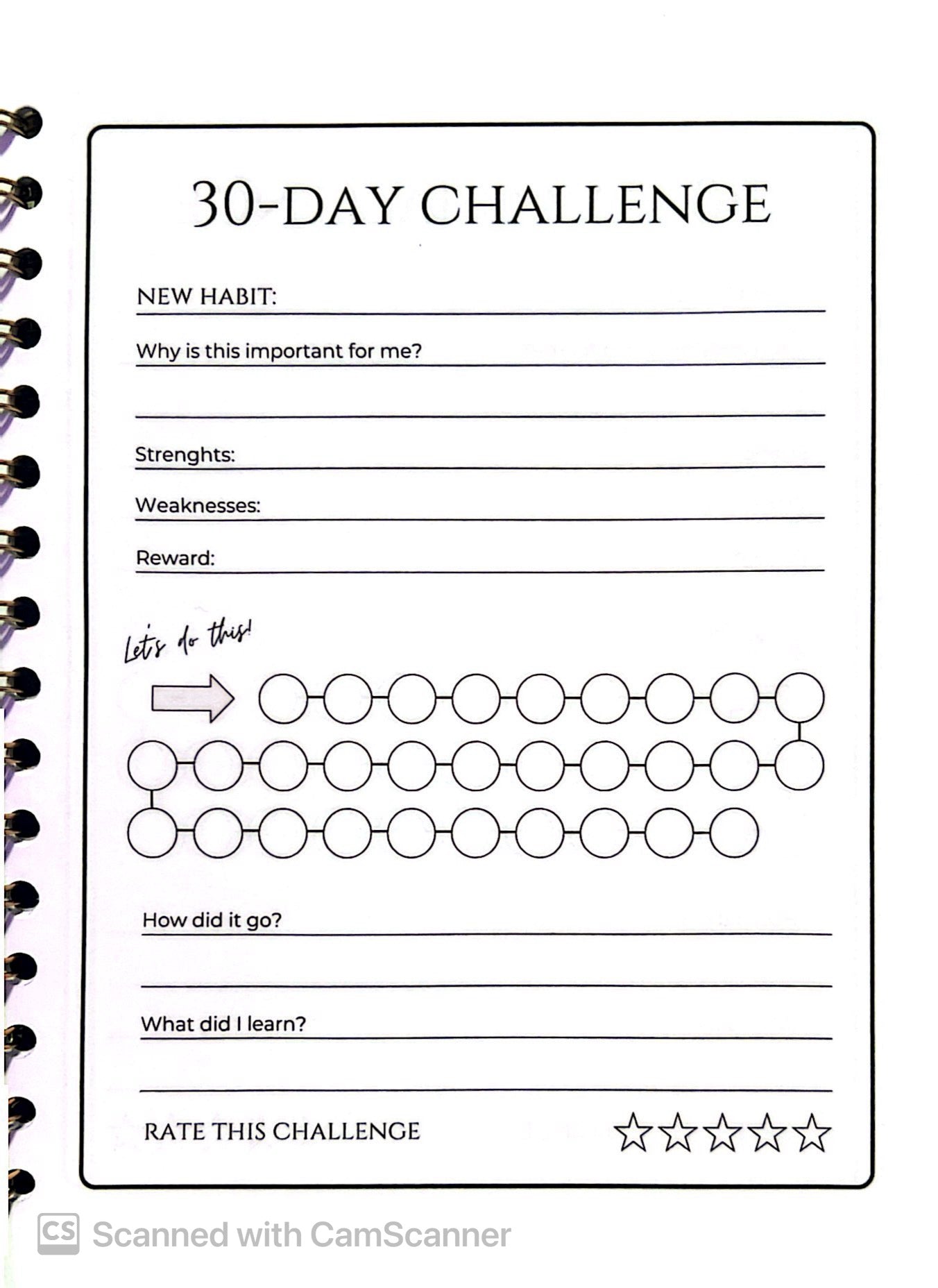 My Business Plan Tracker