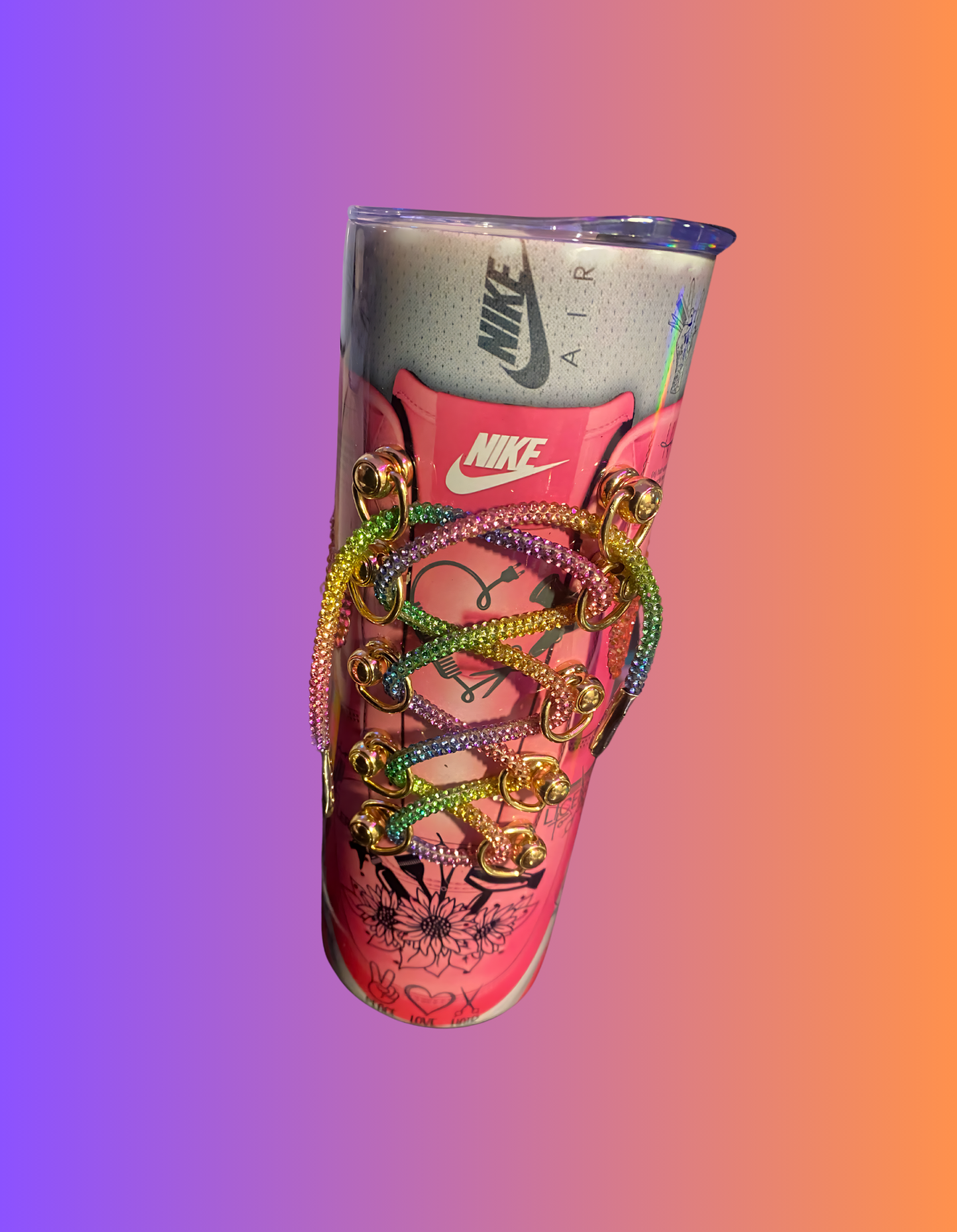 Custom Shoe Tumbler