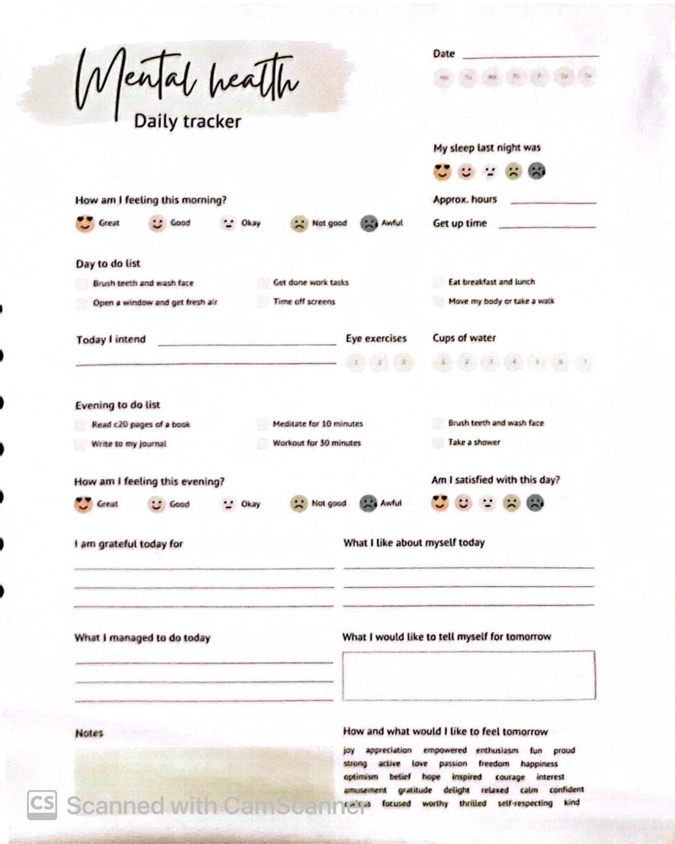 Nursing Reminder Logbook