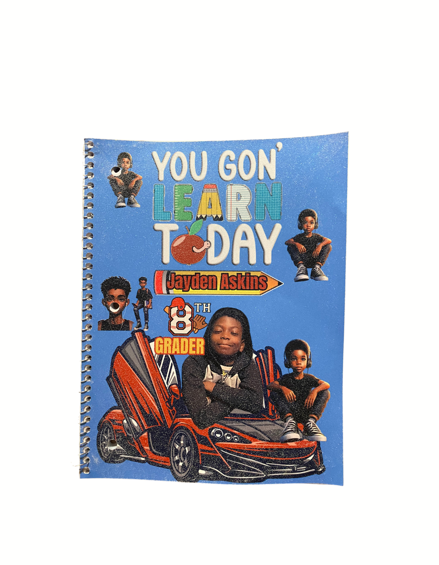 Custom 1 Subject Notebooks Covers