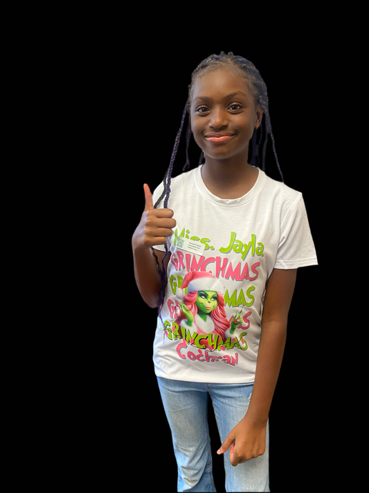 Kids grinch shirt