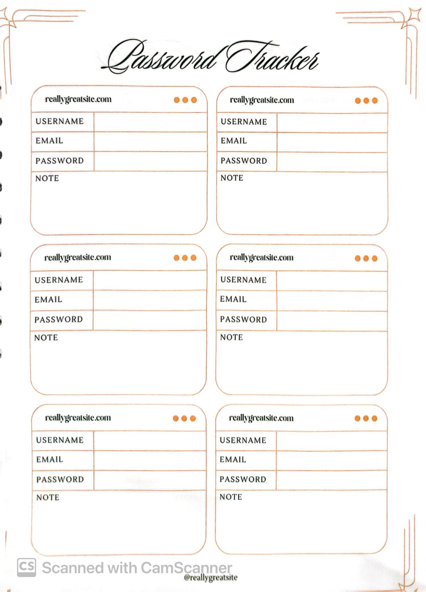 Nursing Reminder Logbook
