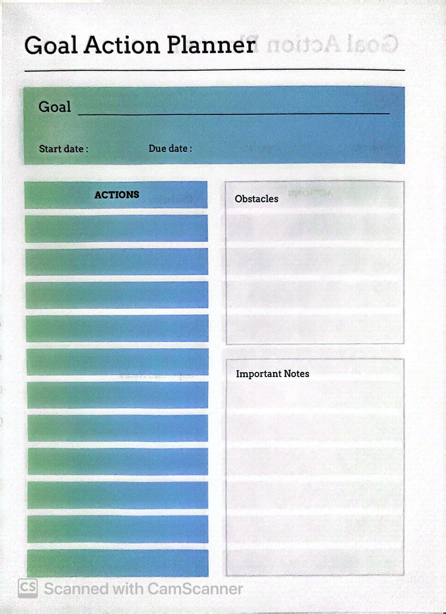 Business planer