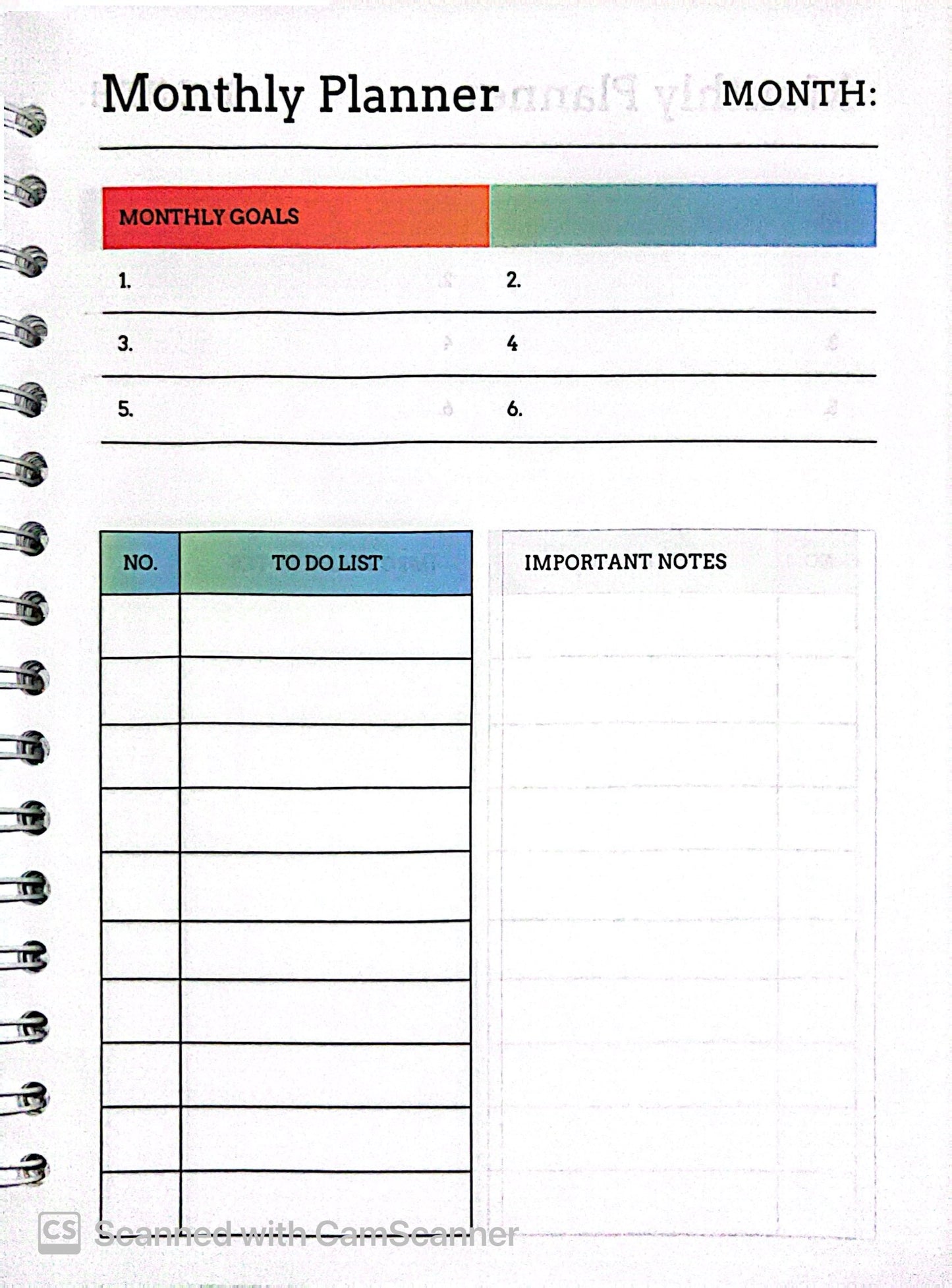 Business planer