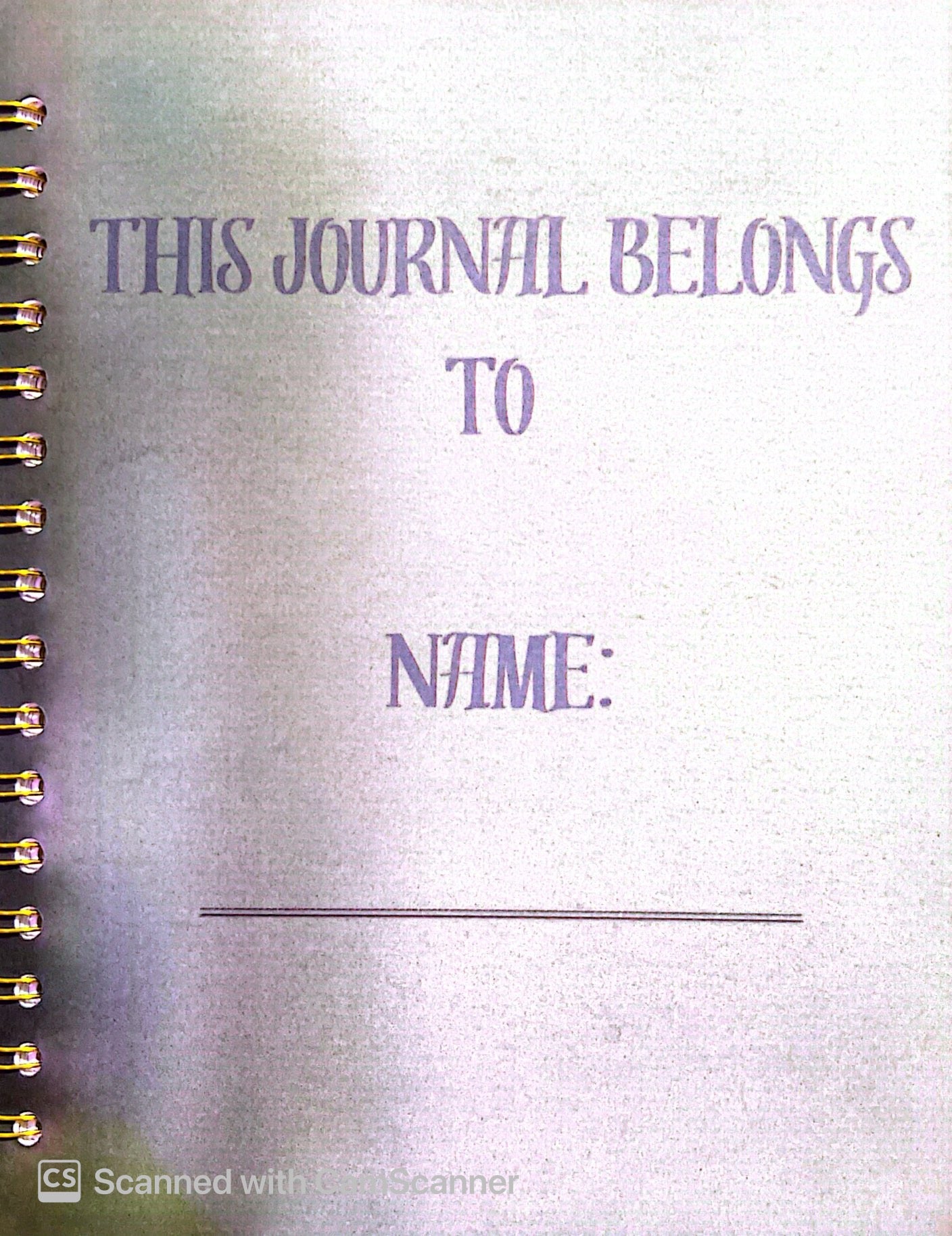 Manifesting My Dreams Journal