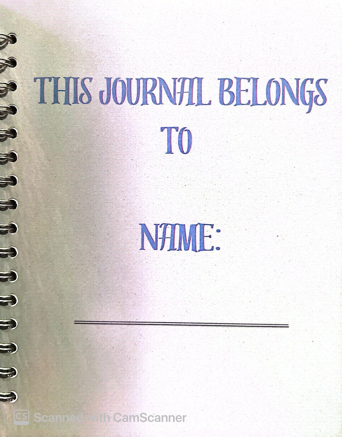 My Personal Journal