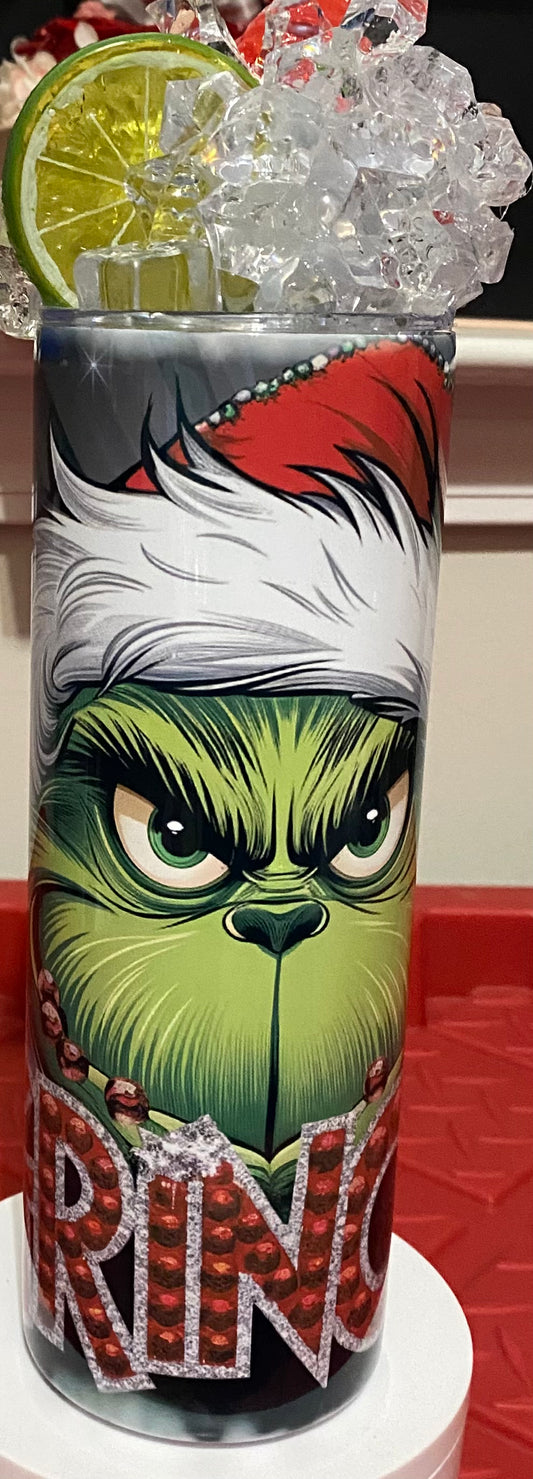 Grinch tumbler 20 oz